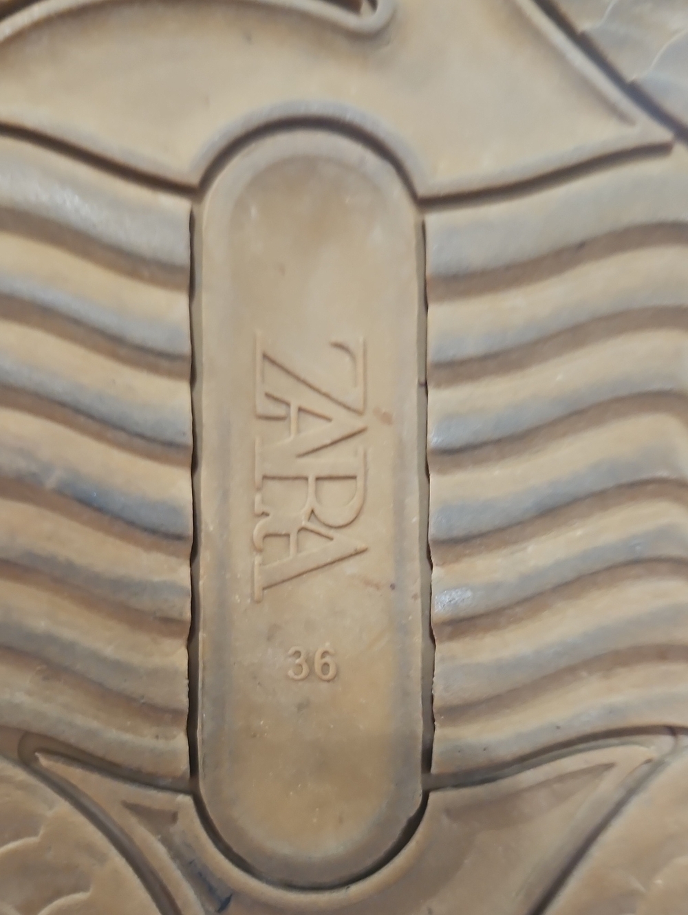 Zara Neutral Chunky Platform Sneakers - Women 36 - Picture 14 of 14